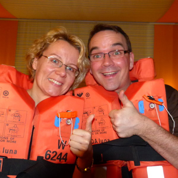AIDAluna – Karibik 13 – #02/15: Barbados / Seenotrettungsübung / Willkommensparty